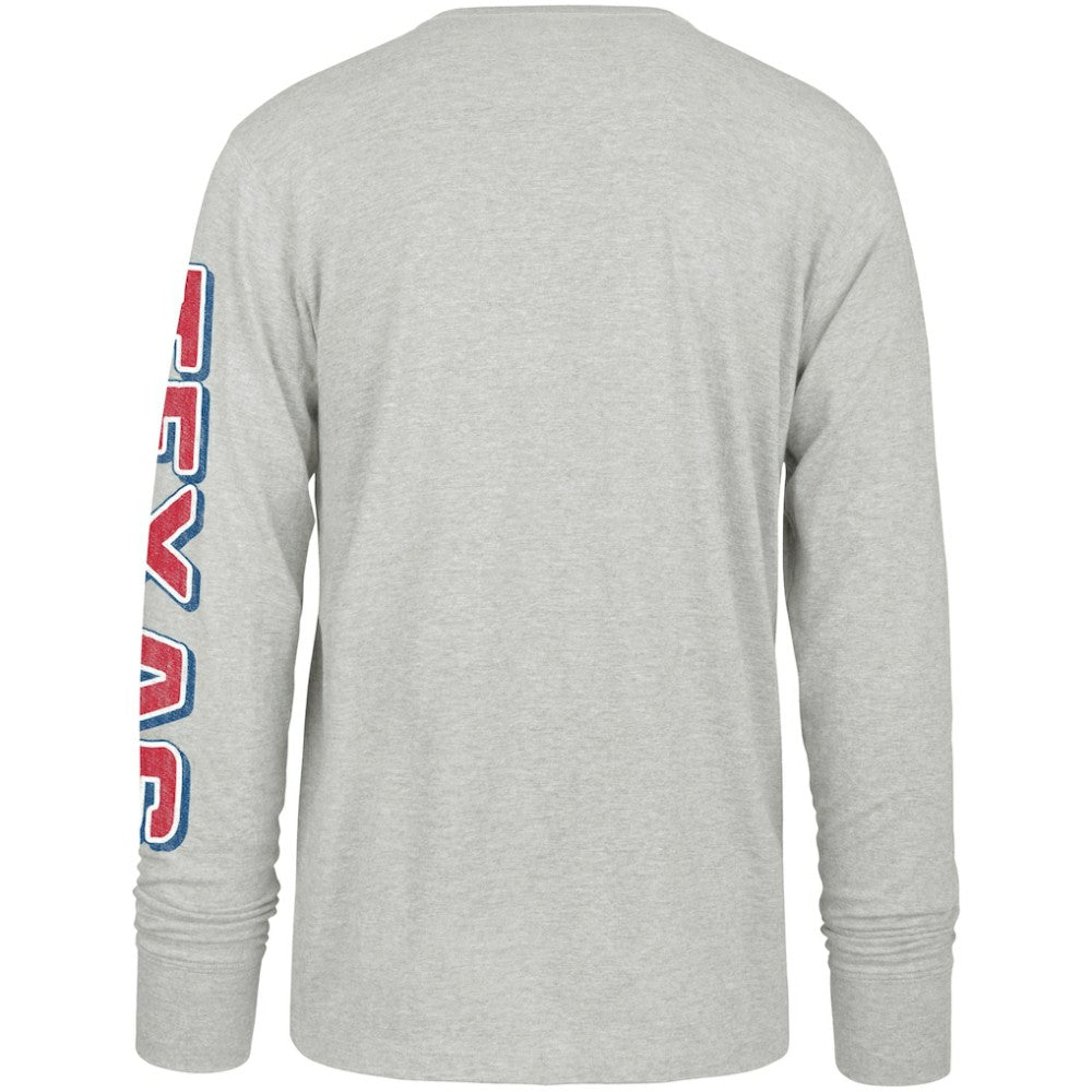 Texas Rangers '47 Fair Ball Franklin Long Sleeve T-Shirt - Gray T-shirts