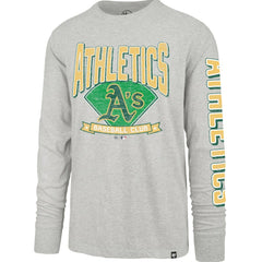 Athletics '47 Fair Ball Franklin Long Sleeve T-Shirt - Gray T-shirts