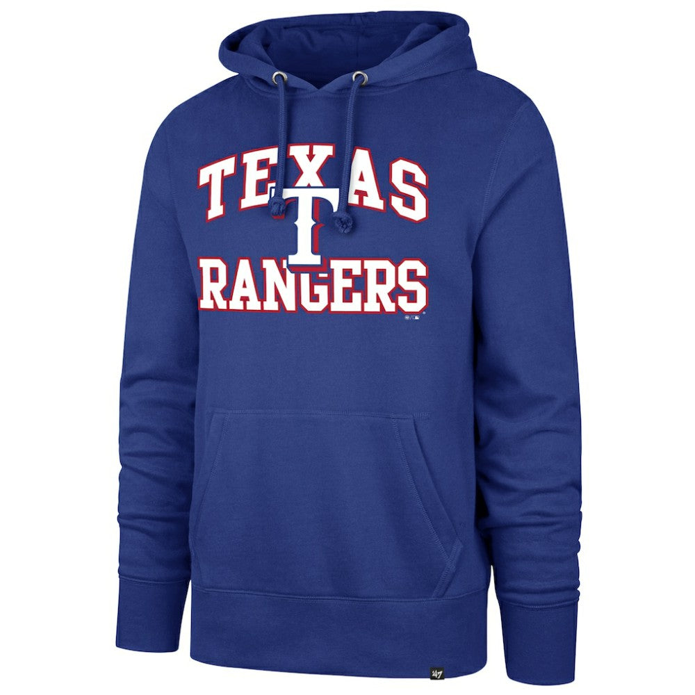 Texas Rangers '47  Velocity Headline Pullover Hoodie - Royal Hoodies