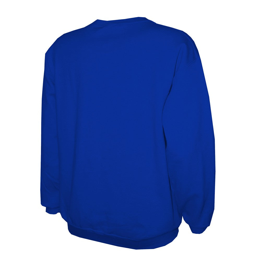 Kansas City Royals Stitches Lightweight Crew Sweatshirt - Royal Sweatshirts