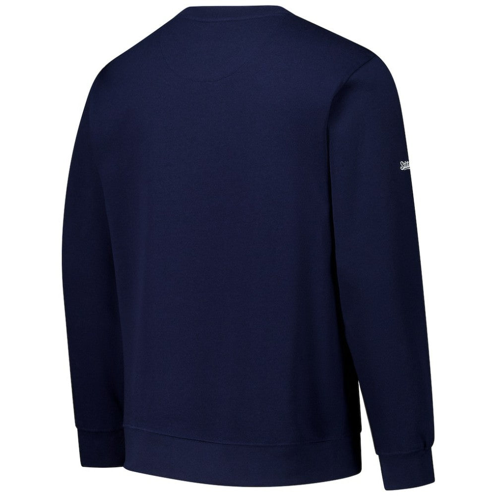 Minnesota Twins Stitches Lightweight Crew Sweatshirt - Navy Sweatshirts