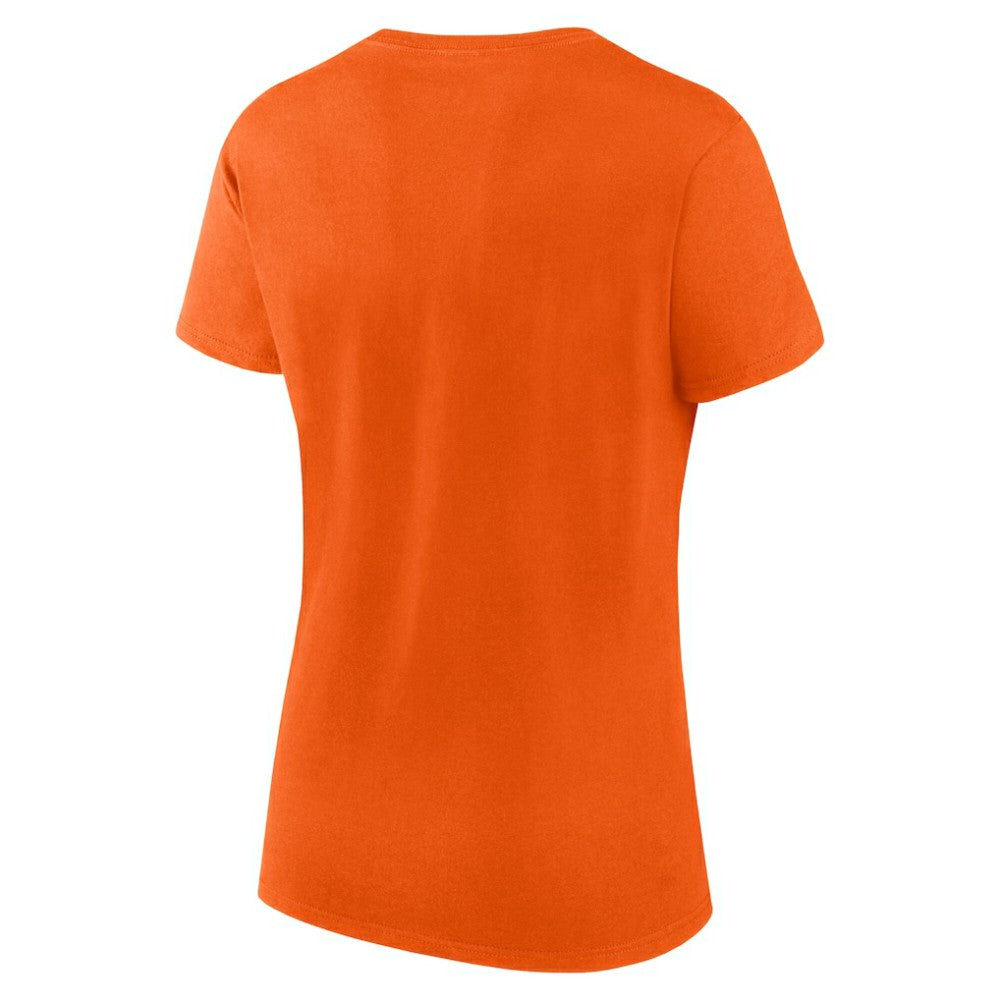 NHL Philadelphia Flyers Logo Athletic Women's Unrivaled T-Shirt - Orange