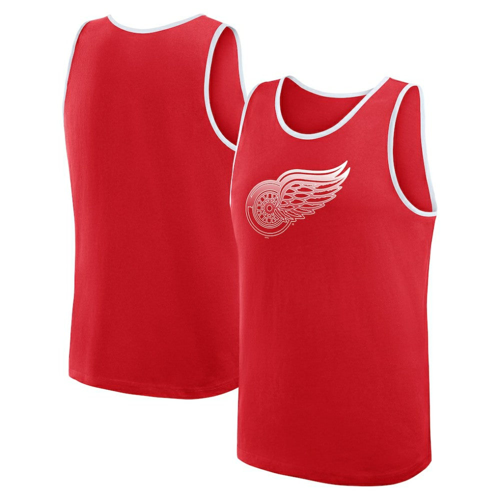 NHL Detroit Red Wings Logo Athletic Unmatched Success Tank Top - Red