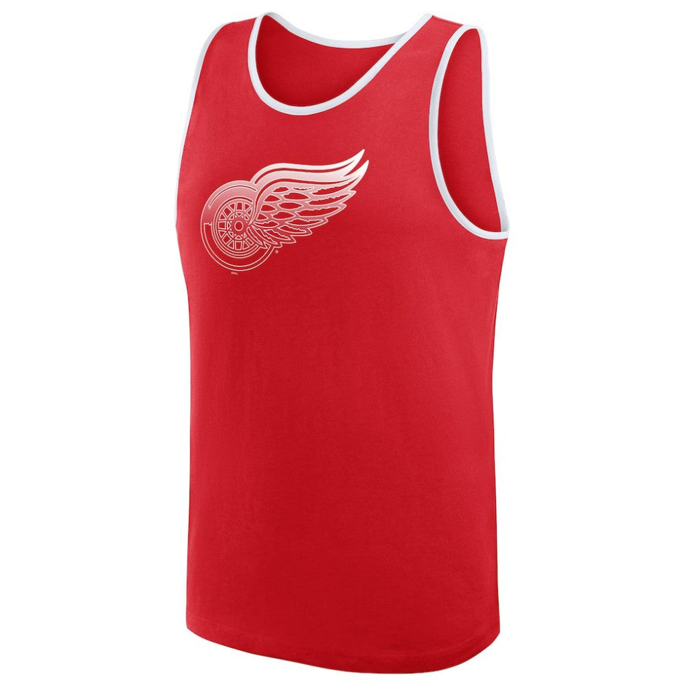 NHL Detroit Red Wings Logo Athletic Unmatched Success Tank Top - Red