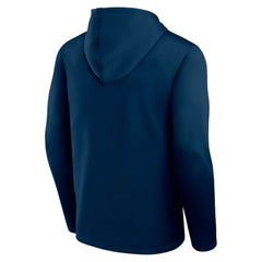 NHL Seattle Kraken Logo Athletic Head Start Pullover Hoodie - Navy