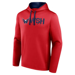 NHL Washington Capitals Logo Athletic Head Start Pullover Hoodie - Red