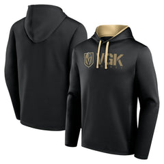 NHL Vegas Golden Knights Logo Athletic Head Start Pullover Hoodie - Black