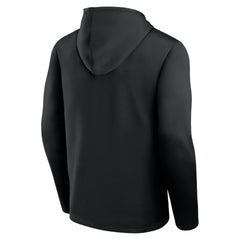 NHL Pittsburgh Penguins Logo Athletic Head Start Pullover Hoodie - Black