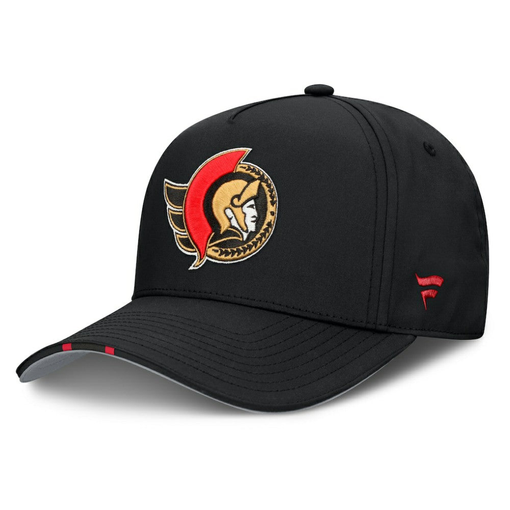 NHL Ottawa Senators Fanatics 2025 NHL Draft Authentic Pro On-Stage Podium A-Frame Adjustable Hat - Black