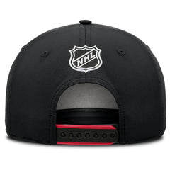 NHL Ottawa Senators Fanatics 2025 NHL Draft Authentic Pro On-Stage Podium A-Frame Adjustable Hat - Black