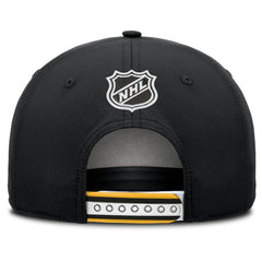 NHL Boston Bruins Fanatics 2025 NHL Draft Authentic Pro On-Stage Podium A-Frame Adjustable Hat - Black