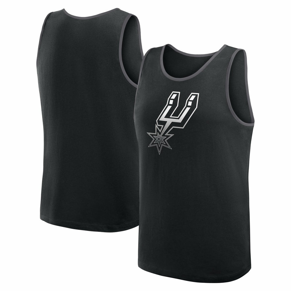 San Antonio Spurs Logo Athletic Unmatched Success Tank Top Black
