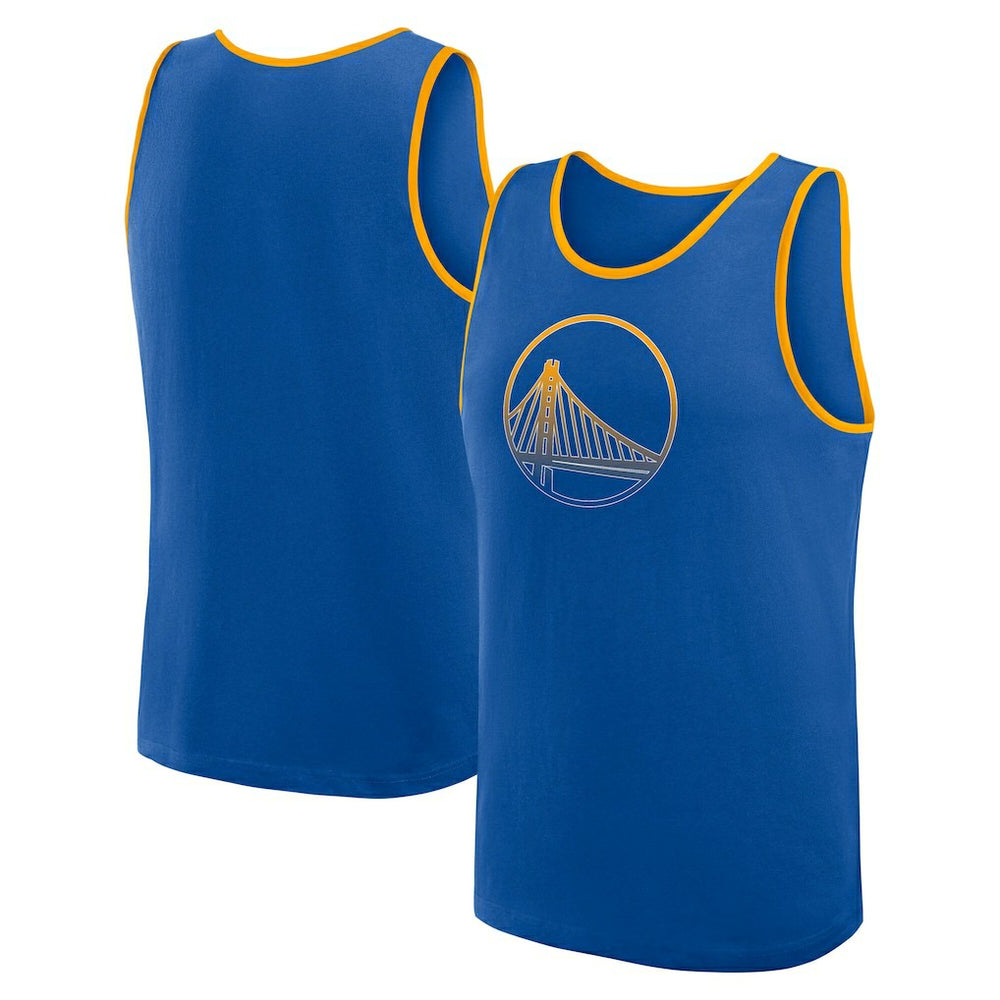 Golden State Warriors Logo Athletic Unmatched Success Tank Top Royal