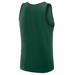 Milwaukee Bucks Logo Athletic Unmatched Success Tank Top Hunter Green