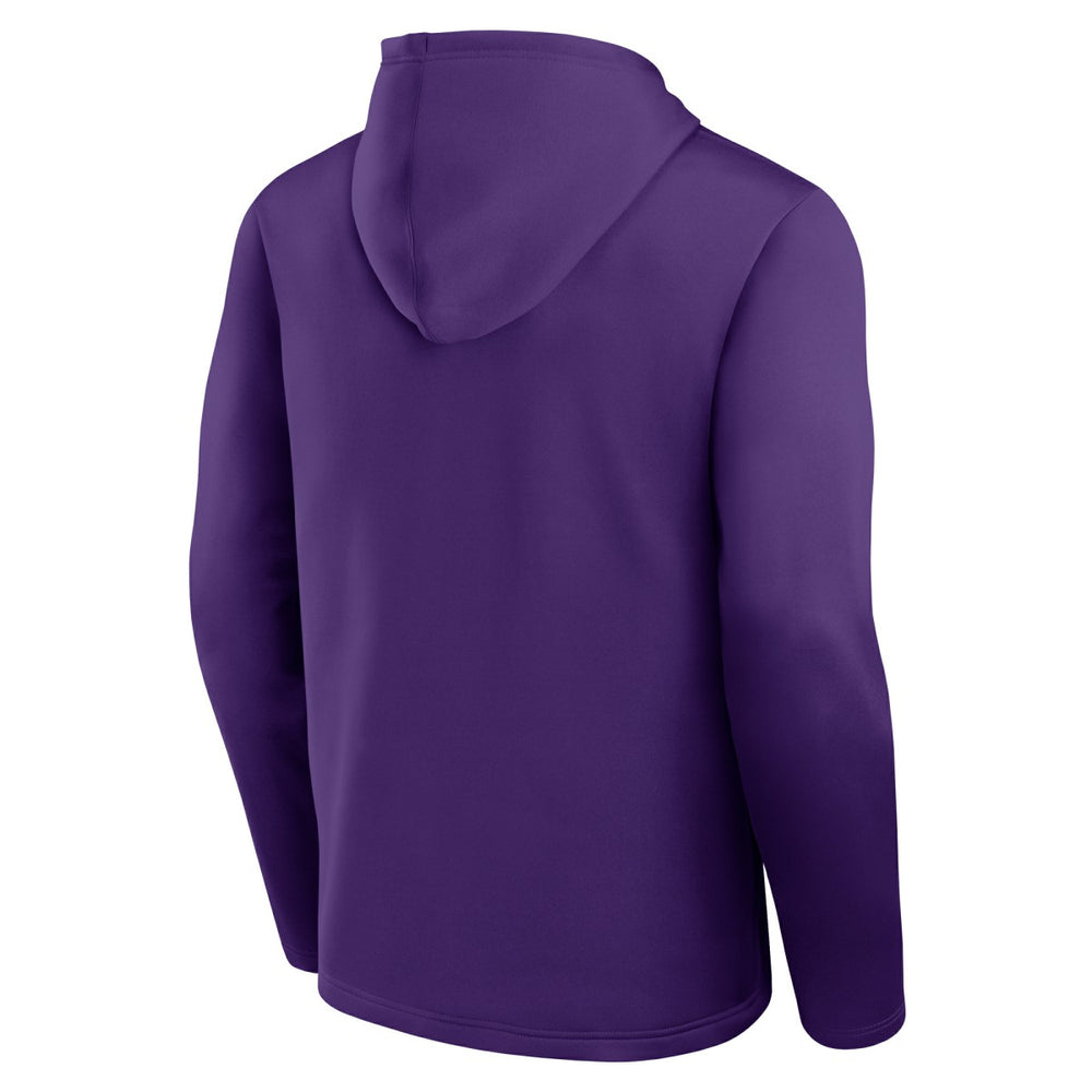 Los Angeles Lakers Logo Athletic Head Start Pullover Hoodie Purple