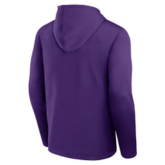 Los Angeles Lakers Logo Athletic Head Start Pullover Hoodie Purple