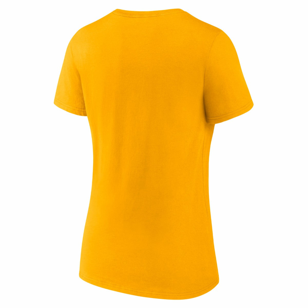 Los Angeles Lakers Logo Athletic Women's Unrivaled V-Neck T-Shirt Gold