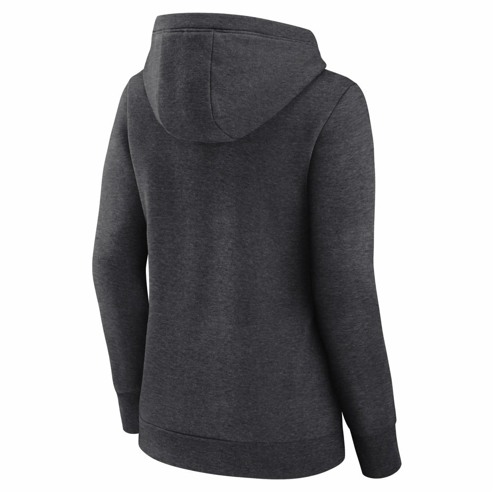 Phoenix Suns Logo Athletic Women's Triumphant V-Neck Pullover Hoodie Heather Charcoal