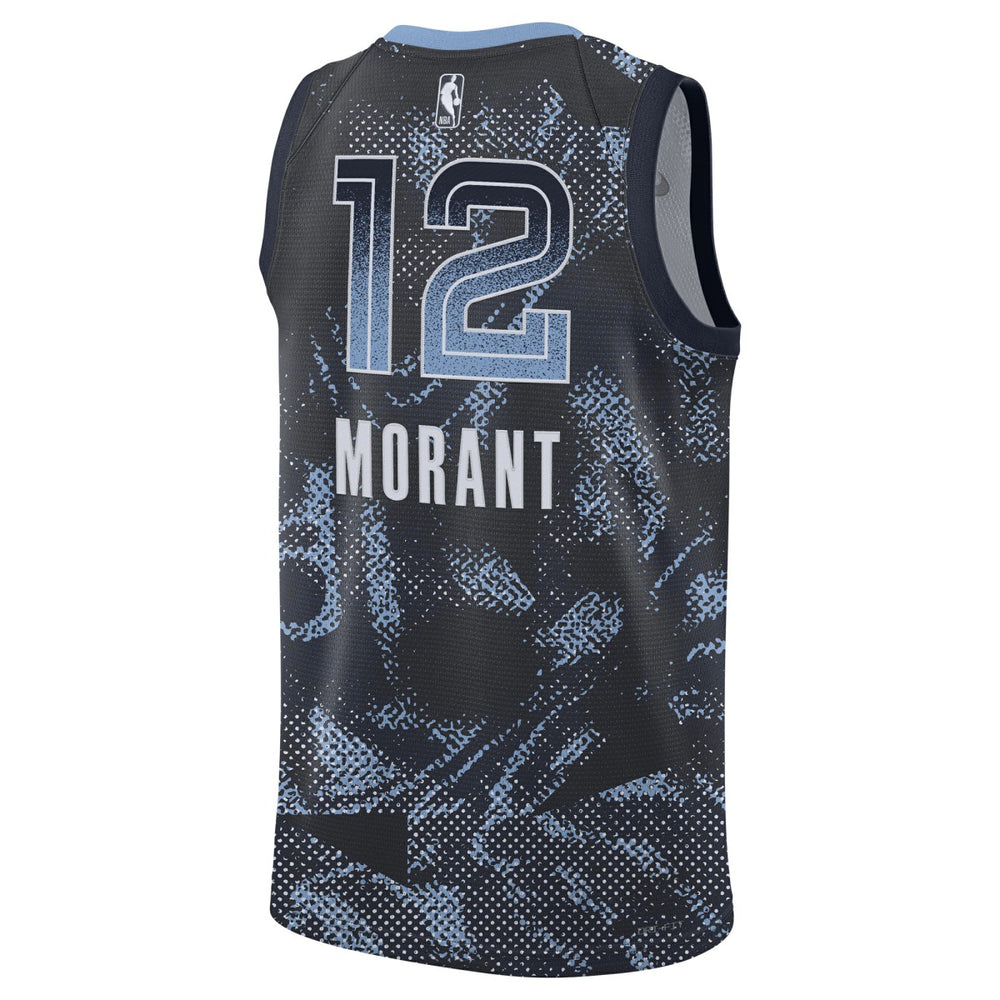 Ja Morant Memphis Grizzlies Unisex 2025 Select Series Swingman Player Jersey Navy