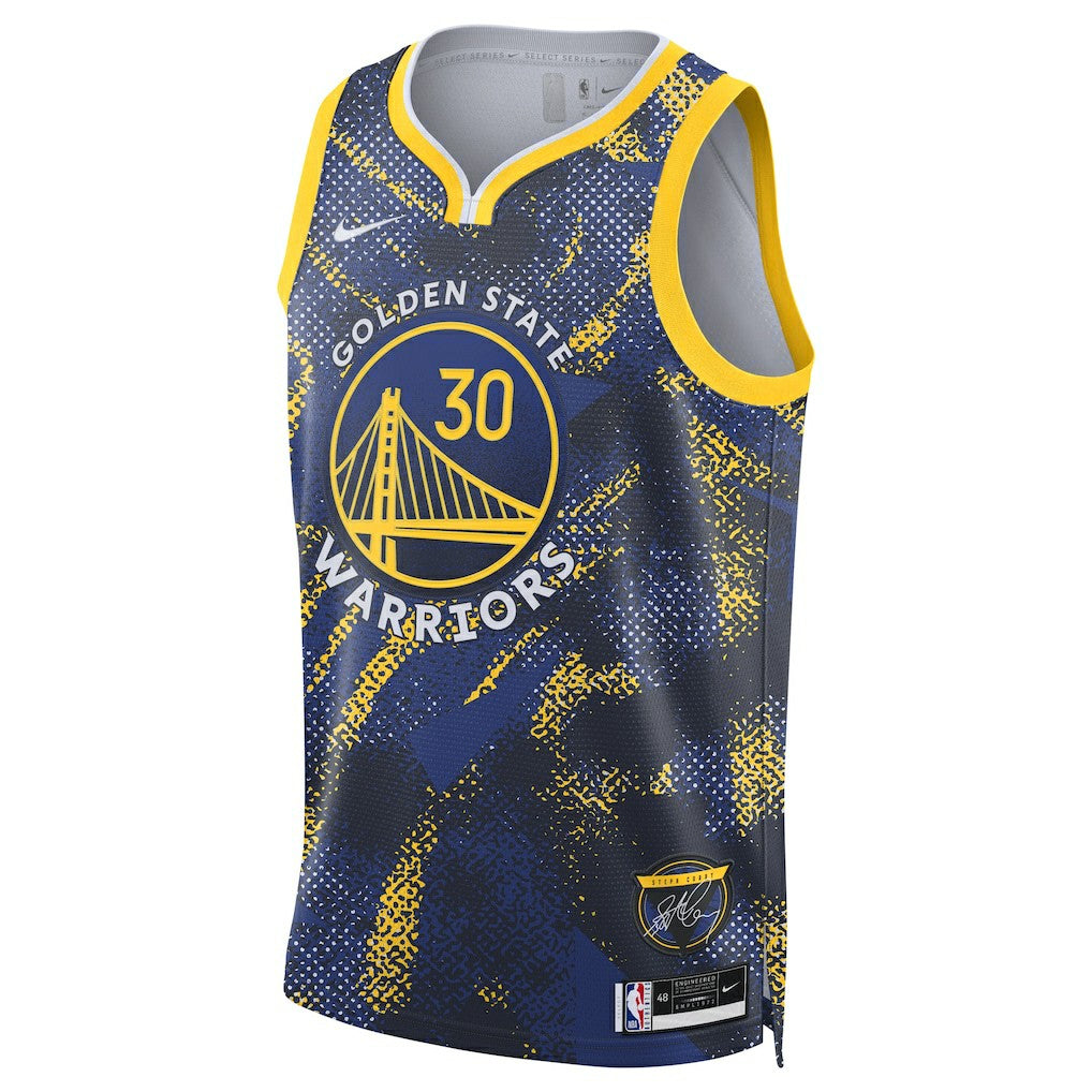 Stephen Curry Golden State Warriors Unisex 2025 Select Series Swingman Player Jersey Royal