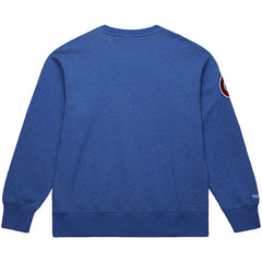Hank Aaron Atlanta Braves Mitchell & Ness Legends Collection Vintage Logo Fleece Name & Number Pullover Sweatshirt - Royal Pullover