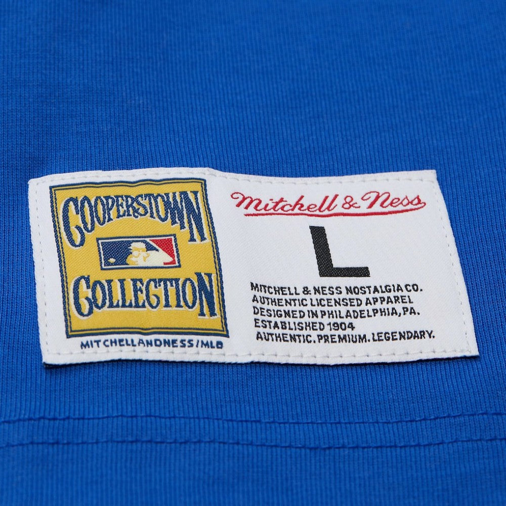 Hank Aaron Atlanta Braves Mitchell & Ness Legends Collection Vintage Logo T-Shirt - Royal T-shirts
