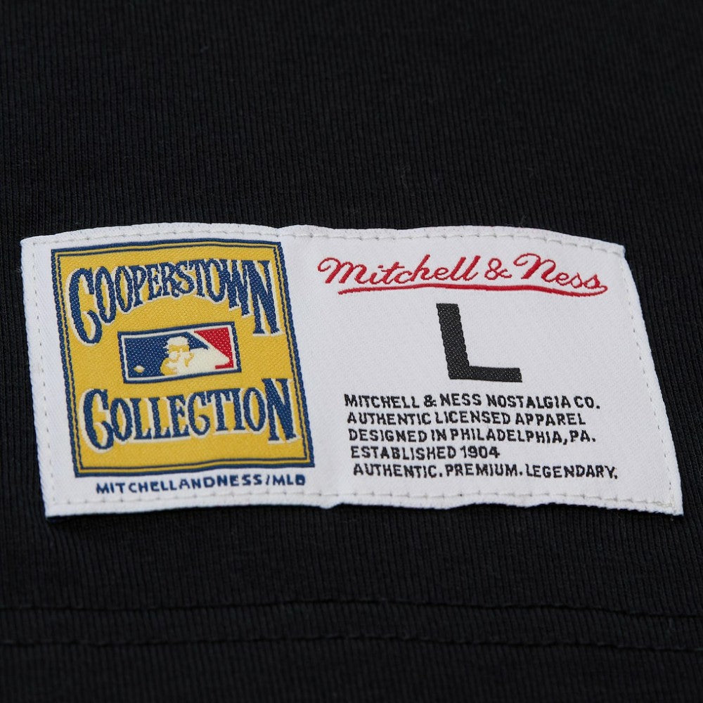 Willie Mays San Francisco Giants Mitchell & Ness Legends Collection Vintage Logo T-Shirt - Black T-shirts