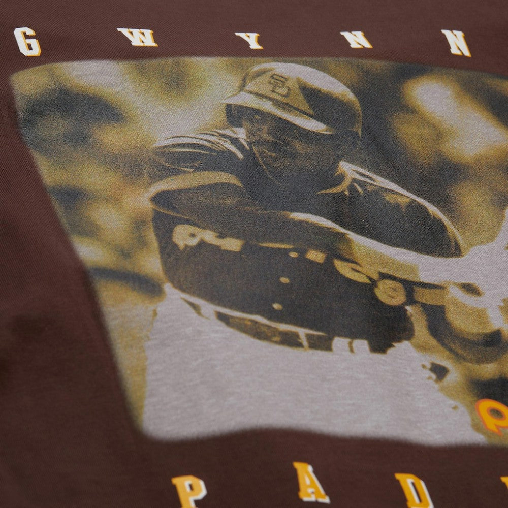 Tony Gwynn San Diego Padres Mitchell & Ness Legends Collection Vintage Logo T-Shirt - Brown T-shirts