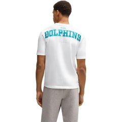 Miami Dolphins Hugo Boss Unisex Brady T-Shirt White