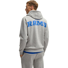 Los Angeles Rams Hugo Boss Unisex Woodson Tri-Blend Hoodie Heather Gray