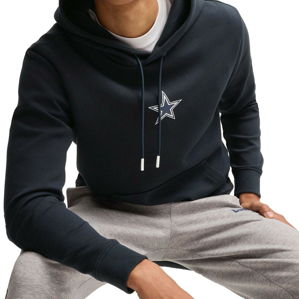 Dallas Cowboys Hugo Boss Unisex Woodson Tri-Blend Hoodie Navy