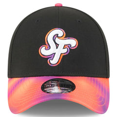 San Francisco Giants New Era 2025 City Connect 39THIRTY Flex Hat - Black/Orange Hats