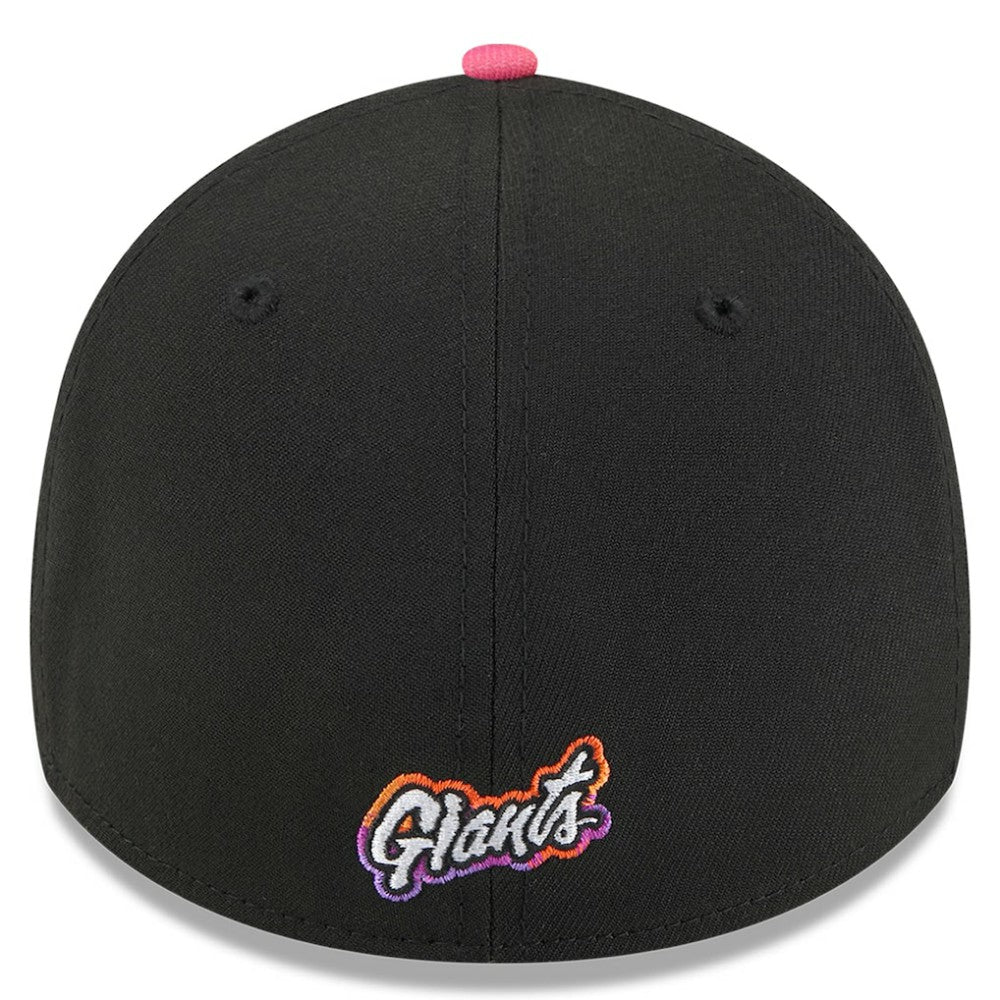 San Francisco Giants New Era 2025 City Connect 39THIRTY Flex Hat - Black/Orange Hats