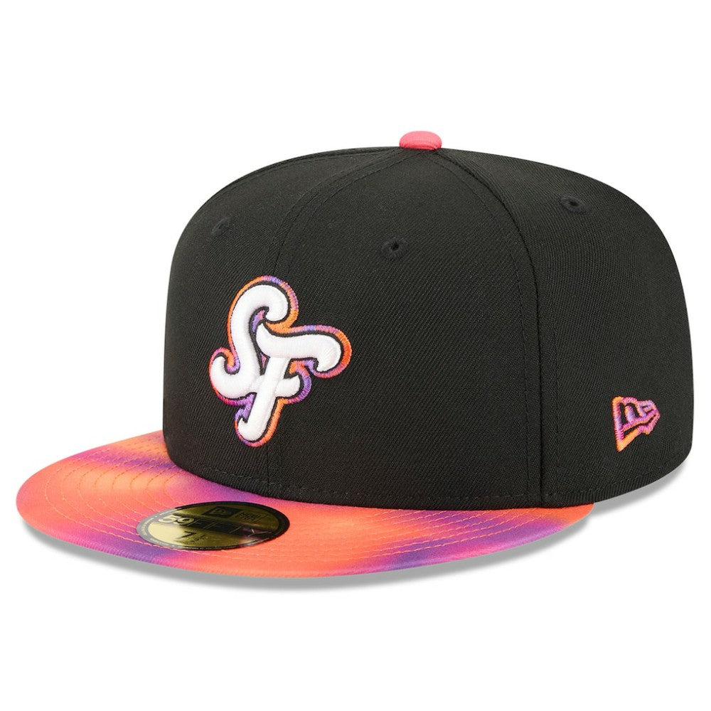 San Francisco Giants New Era 2025 City Connect 59FIFTY Fitted Hat - Black/Orange Hats