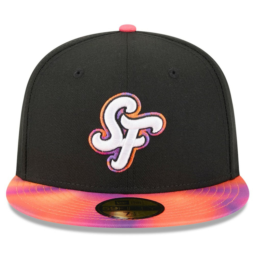 San Francisco Giants New Era 2025 City Connect 59FIFTY Fitted Hat - Black/Orange Hats
