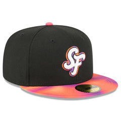 San Francisco Giants New Era 2025 City Connect 59FIFTY Fitted Hat - Black/Orange Hats