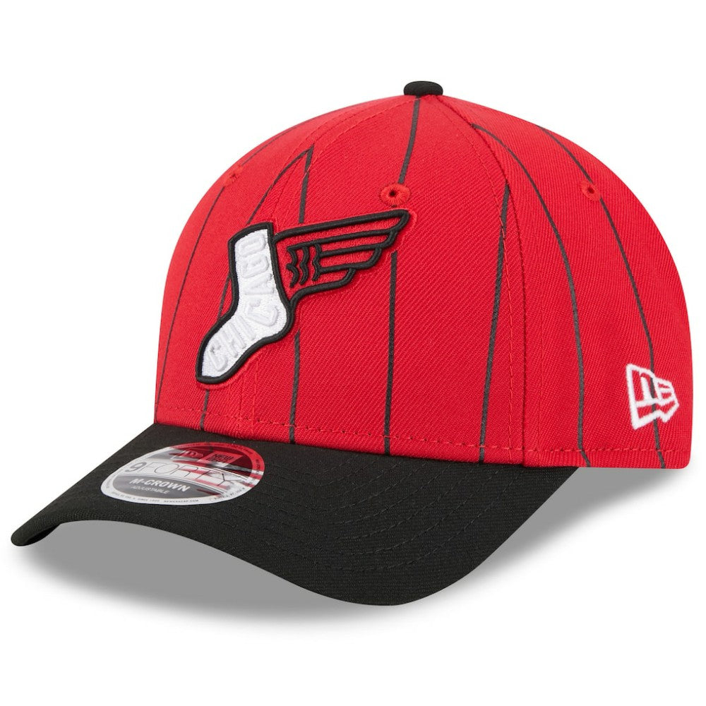 Chicago White Sox New Era 2025 City Connect 9FORTY M-Crown Adjustable Hat - Red/Black Hats