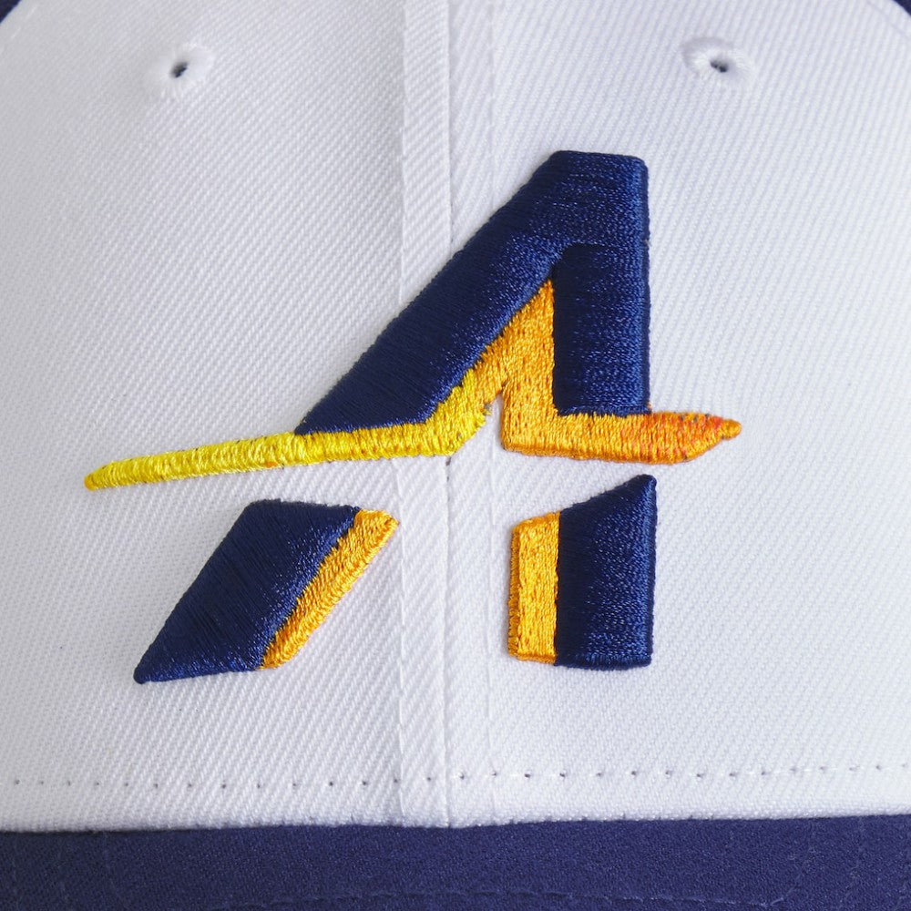 Houston Astros New Era 2025 City Connect 9FORTY M-Crown Adjustable Hat - White/Navy Hats