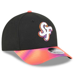 San Francisco Giants New Era 2025 City Connect 9FORTY M-Crown Adjustable Hat - Black/Orange Hats