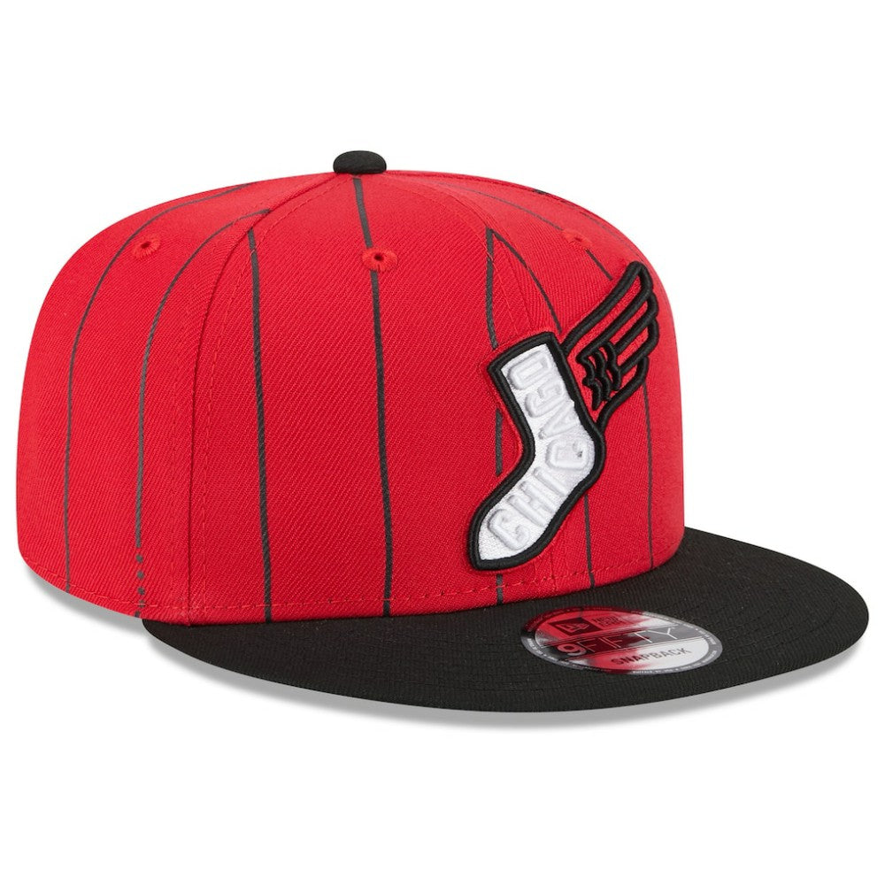 Chicago White Sox New Era 2025 City Connect 9FIFTY Snapback Hat - Red/Black Hats
