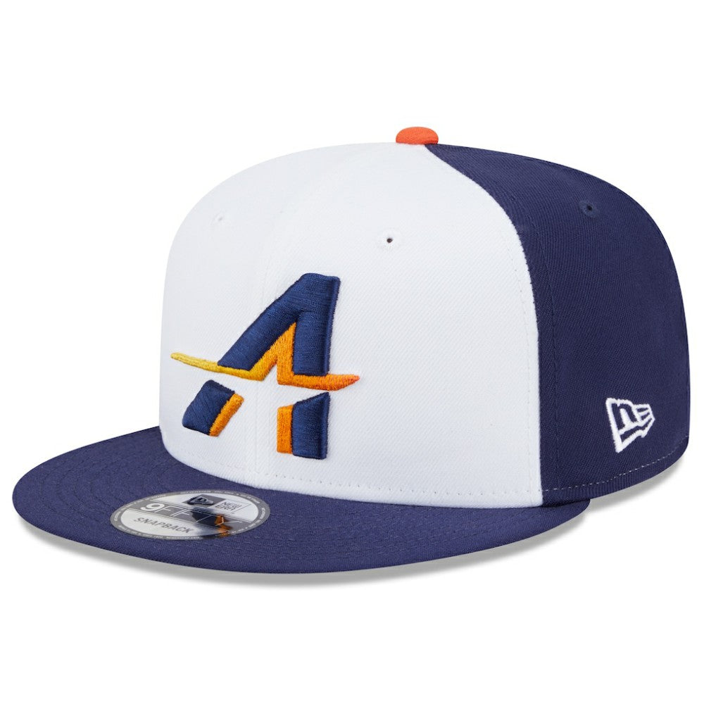 Houston Astros New Era 2025 City Connect 9FIFTY Snapback Hat - White/Navy Hats