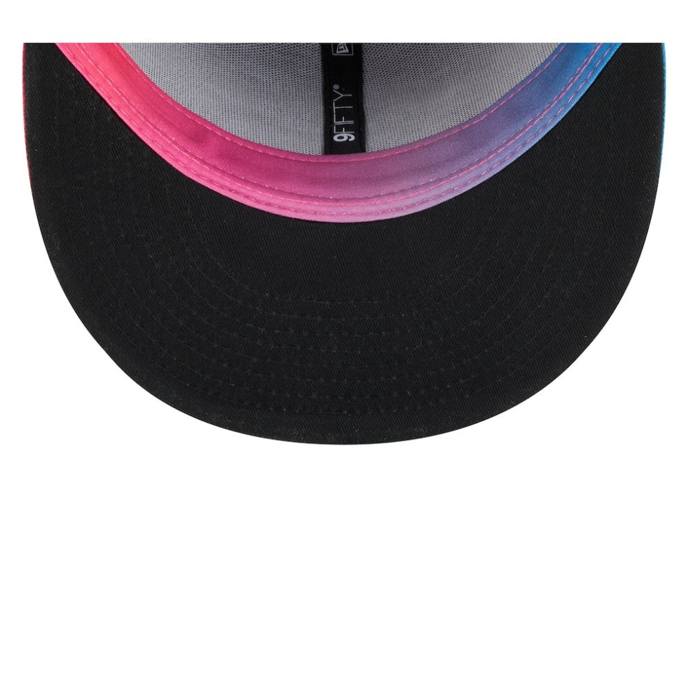 Miami Marlins New Era 2025 City Connect 9FIFTY Snapback Hat - Black/Pink Hats