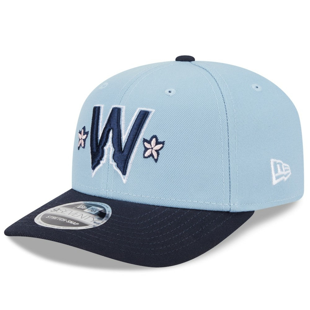 Washington Nationals New Era 2025 City Connect 9SEVENTY Adjustable Hat - Light Blue/Navy Hats