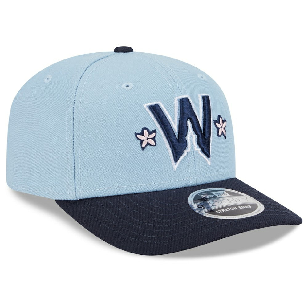 Washington Nationals New Era 2025 City Connect 9SEVENTY Adjustable Hat - Light Blue/Navy Hats