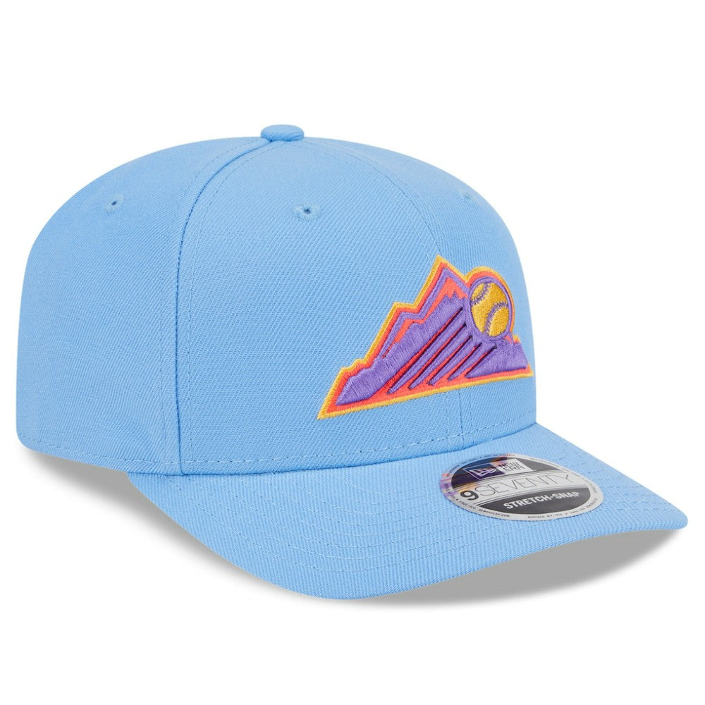 Colorado Rockies New Era 2025 City Connect 9SEVENTY Adjustable Hat - Light Blue Hats