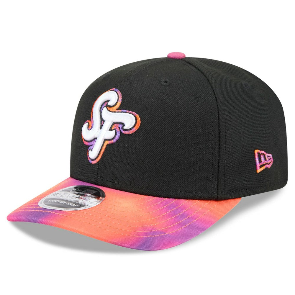 San Francisco Giants New Era 2025 City Connect 9SEVENTY Adjustable Hat - Black/Orange Hats