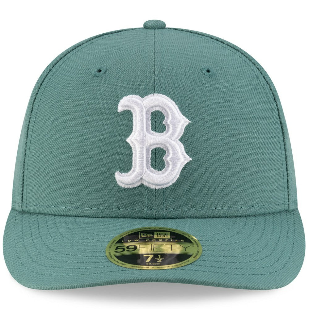 Boston Red Sox New Era 2025 City Connect Low Profile 59FIFTY Fitted Hat - Green Hats