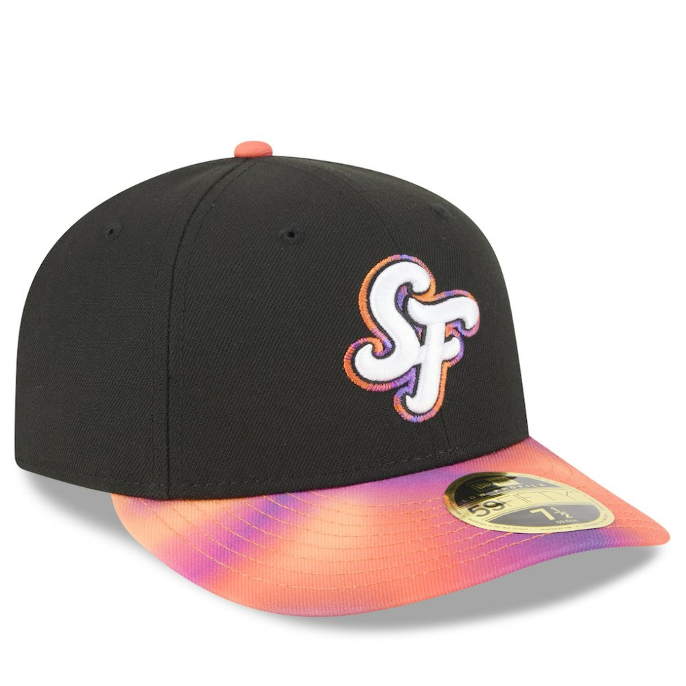 San Francisco Giants New Era 2025 City Connect Low Profile 59FIFTY Fitted Hat - Black/Orange Hats