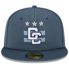 Washington Nationals New Era 2025 City Connect Batting Practice 59FIFTY Fitted Hat - Blue Hats