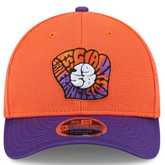 San Francisco Giants New Era 2025 City Connect Batting Practice 9FORTY Adjustable Hat - Orange/Purple Hats